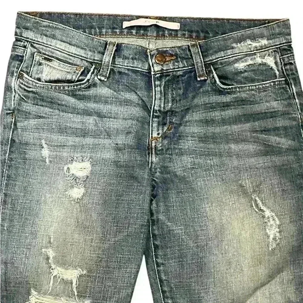 Joe’s Jeans SOCIALITE KICKER SIZE 29 Denim Crop Pants - Picture 2 of 5